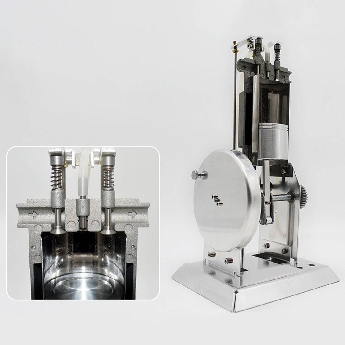 Zinc Alloy 4 Stroke Internal Combustion Engine Model Physics Teaching Demonstration Kit