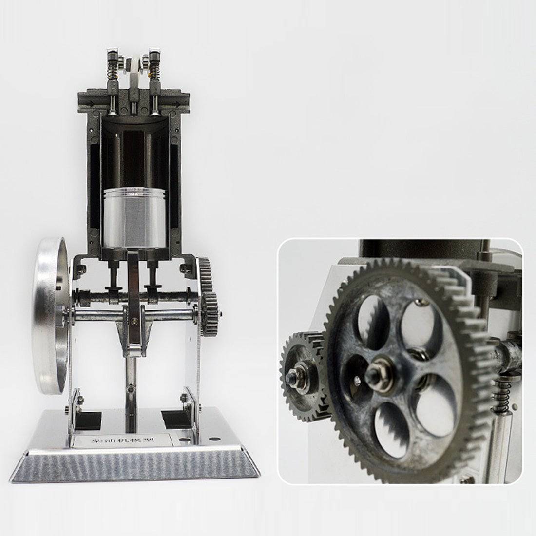Zinc Alloy 4 Stroke Internal Combustion Engine Model Physics Teaching Demonstration Kit