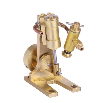 HelloWorld7-Microcosm Micro Scale M1 Single Cylinder Steam Engine Model Full Matel Modle