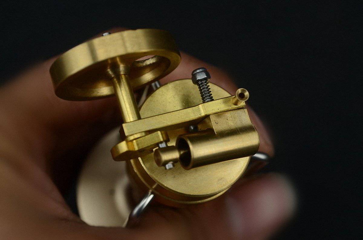 HelloWorld7-Mini Hot Live Steam Engine Model Education Toy Kits DIY Creative Gift Set