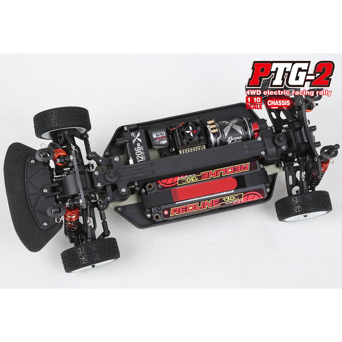 HelloWorld7-LC Racing PTG-2 1/10 Scale 4WD High Performance Rally Car Chassis Kit for Custom Builds