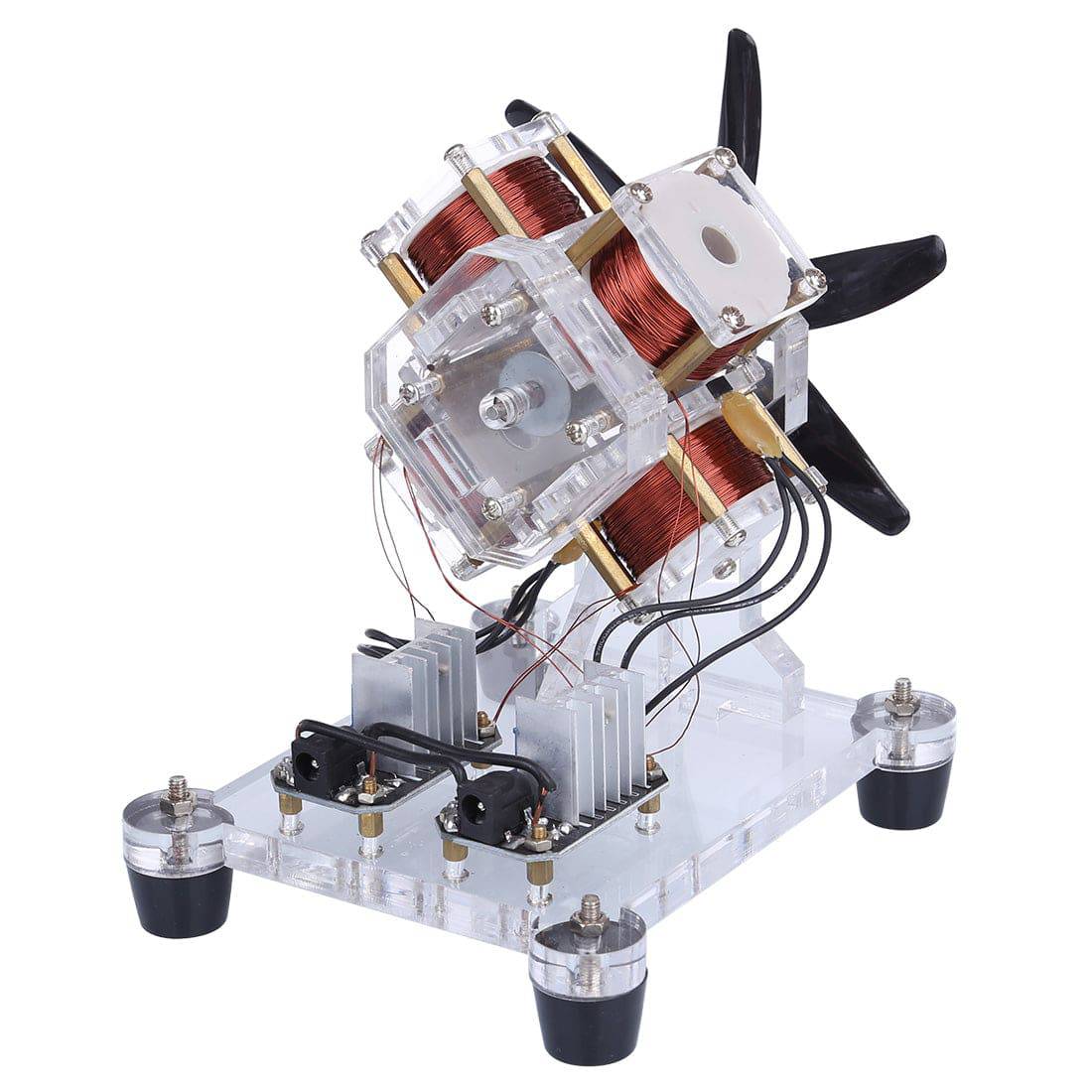 Stark Hall Sensor Brushless Motor Model High Speed Physics Science Education Toy-helloworld7