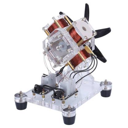 Stark Hall Sensor Brushless Motor Model High Speed Physics Science Education Toy-helloworld7