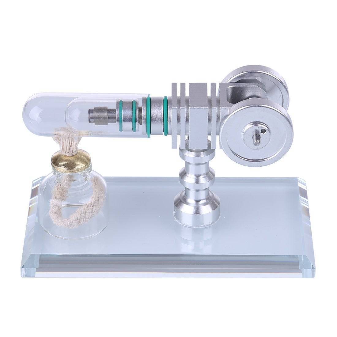 Mini High Speed Stirling Engine Model Free Piston Physics Science Experiment Gift-helloworld7