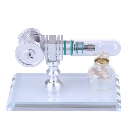Mini High Speed Stirling Engine Model Free Piston Physics Science Experiment Gift-helloworld7