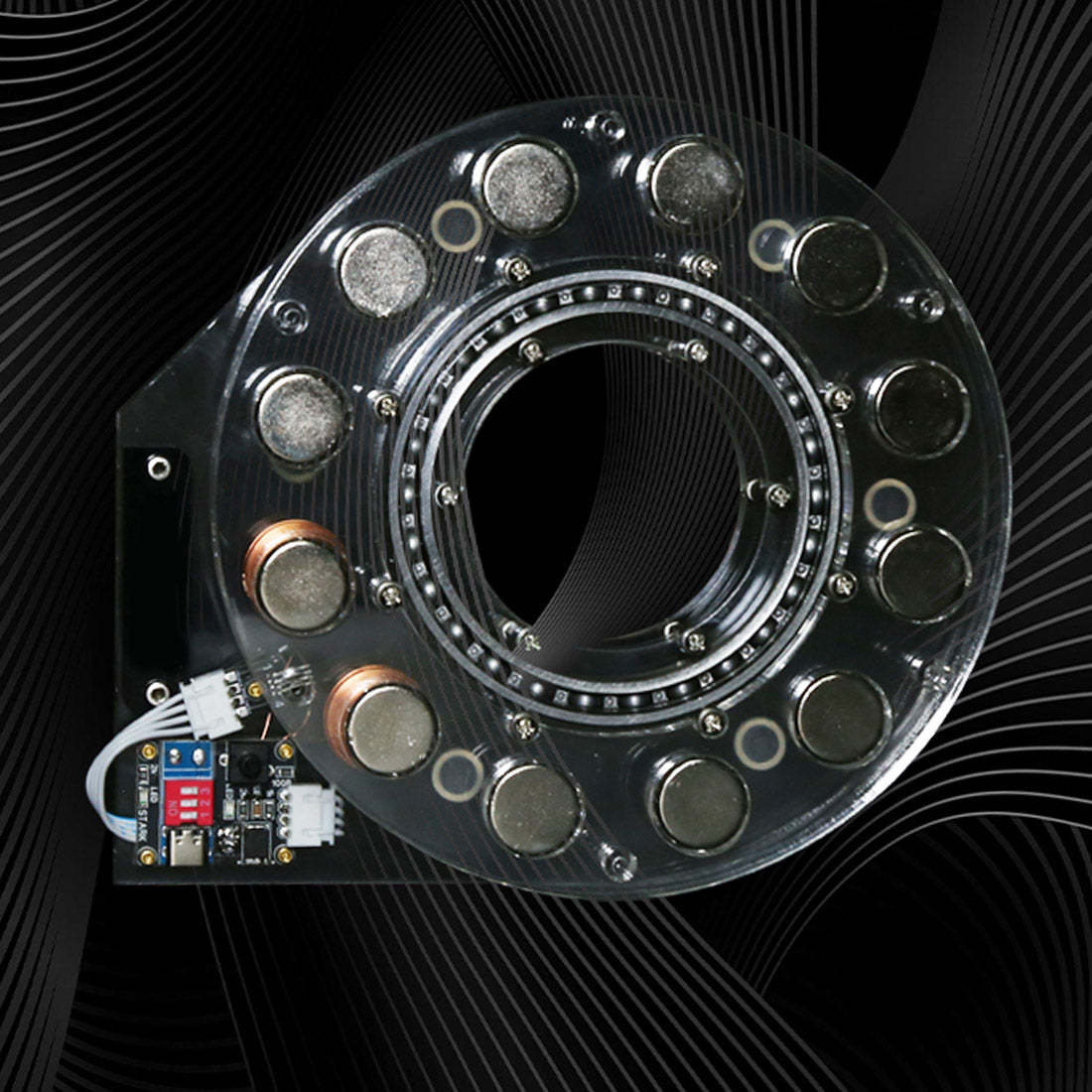 HelloWorld7-Big Bearing Outer Rotor Coil Winding Disc HIGH Powered BLDC Motor