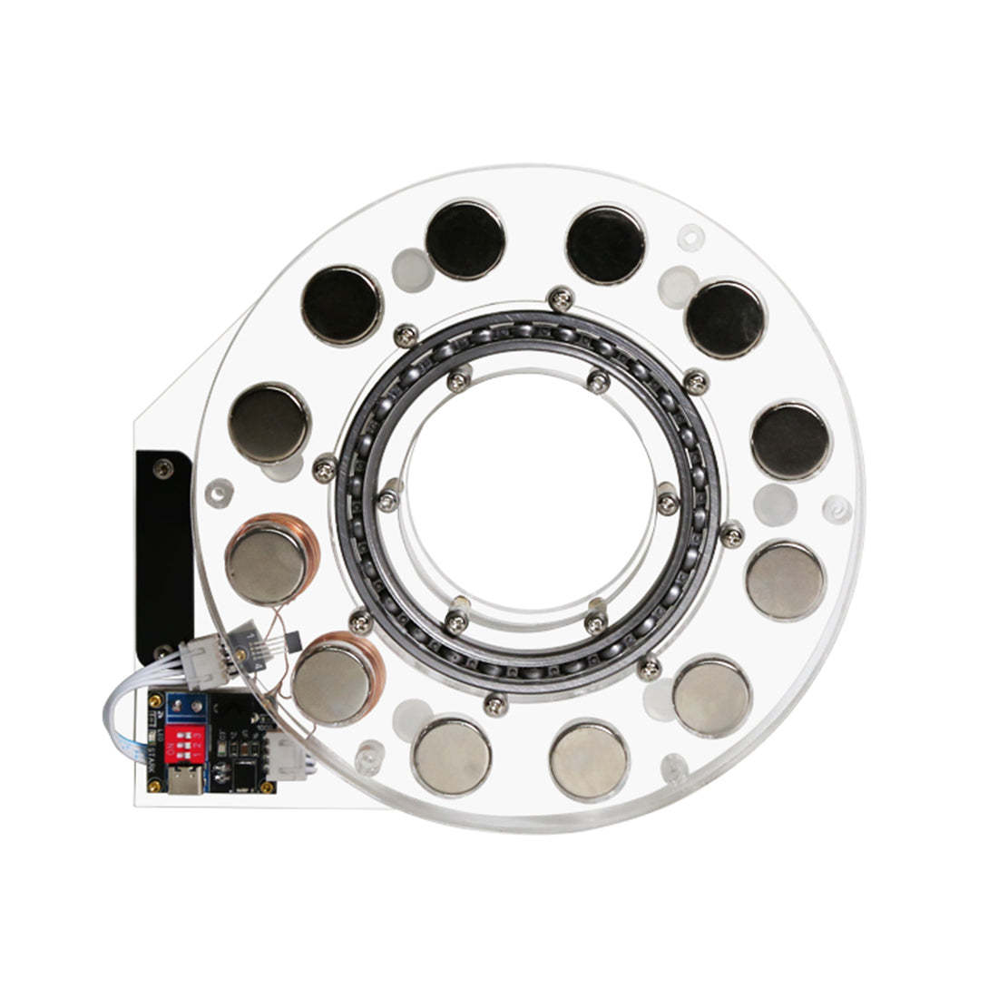 HelloWorld7-Big Bearing Outer Rotor Coil Winding Disc HIGH Powered BLDC Motor