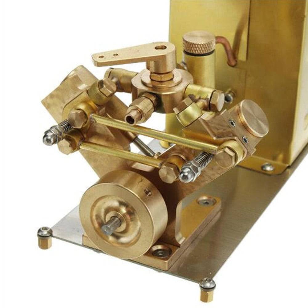 HelloWorld7-M2C Mini Steam Boiler with Twin Cylinder Marine Steam Engine Stirling Engine Model