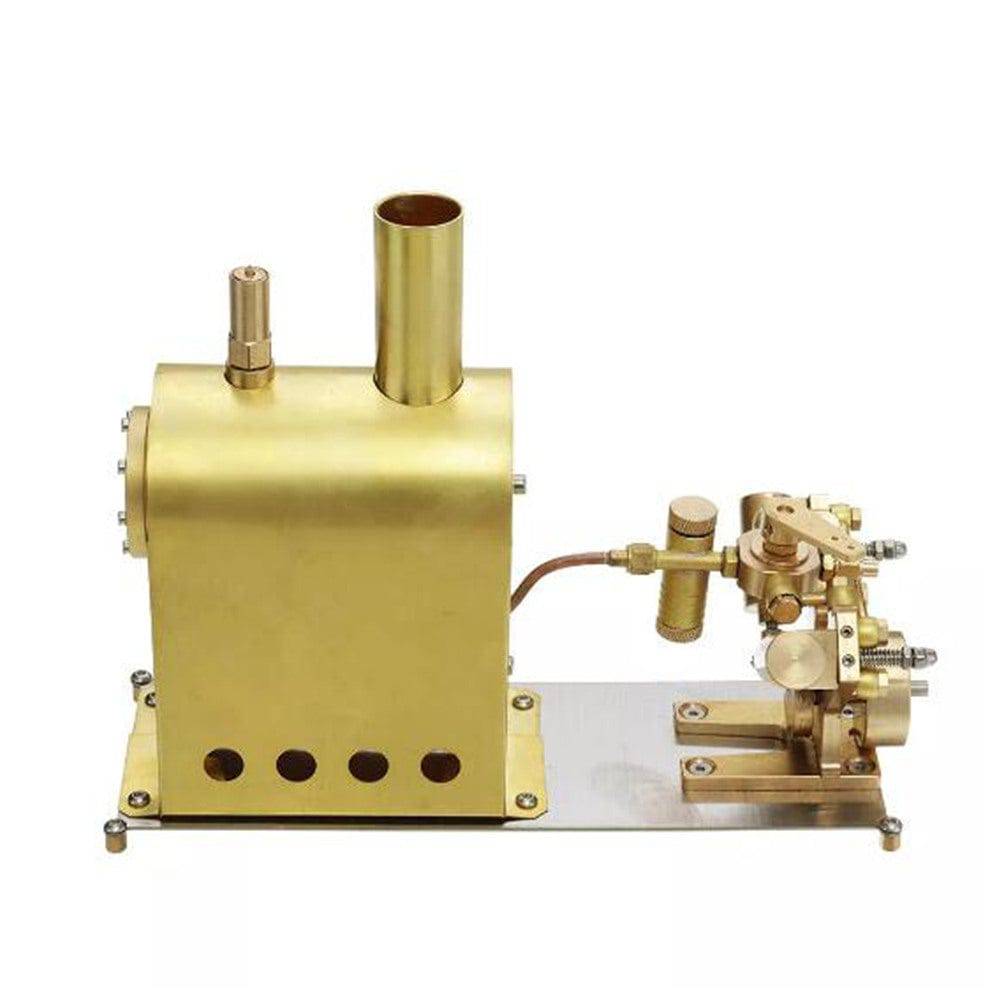 HelloWorld7-M2C Mini Steam Boiler with Twin Cylinder Marine Steam Engine Stirling Engine Model