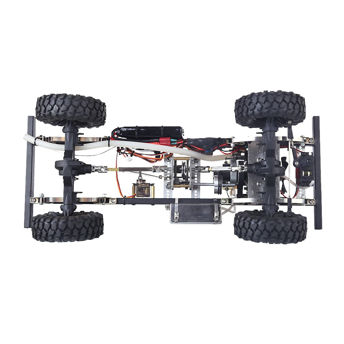 1/10 Scale Custom RC Car Chassis with TOYAN FS-S100A 4-Stroke Engine One-Key Start