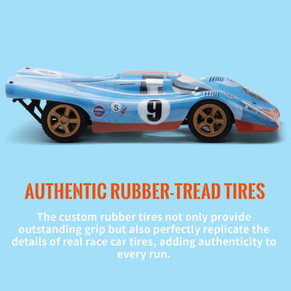 DIY RC Car Kit 1/28 Scale Le Mans Style Race Car to Build Complete Assembly Project with Rechargeable Controller-helloworld7