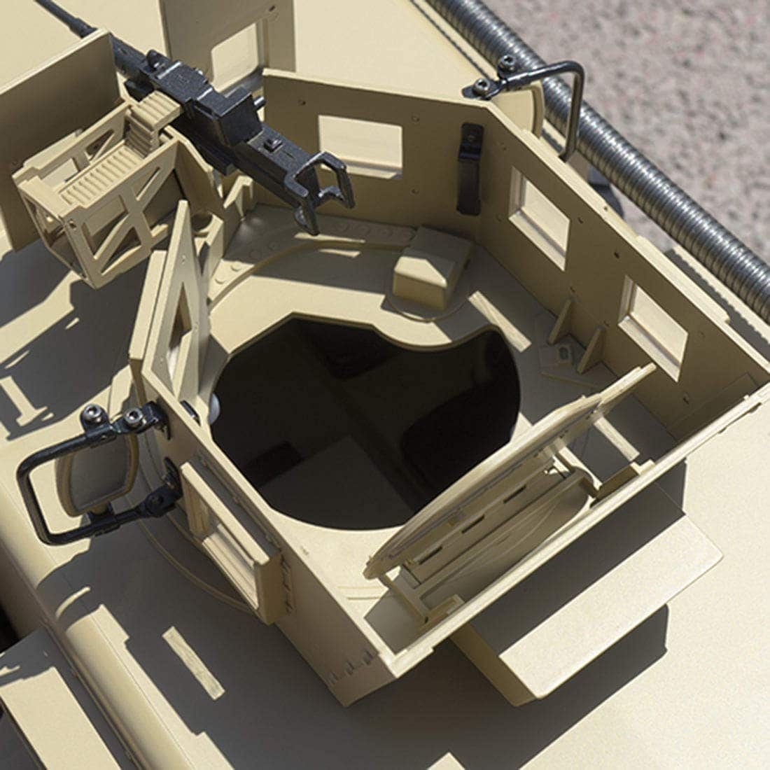 HelloWorld7-HG P602 Cougar 1/12 Scale 6WD RC Off-Road Military Truck 16CH High-Detail Model Vehicle