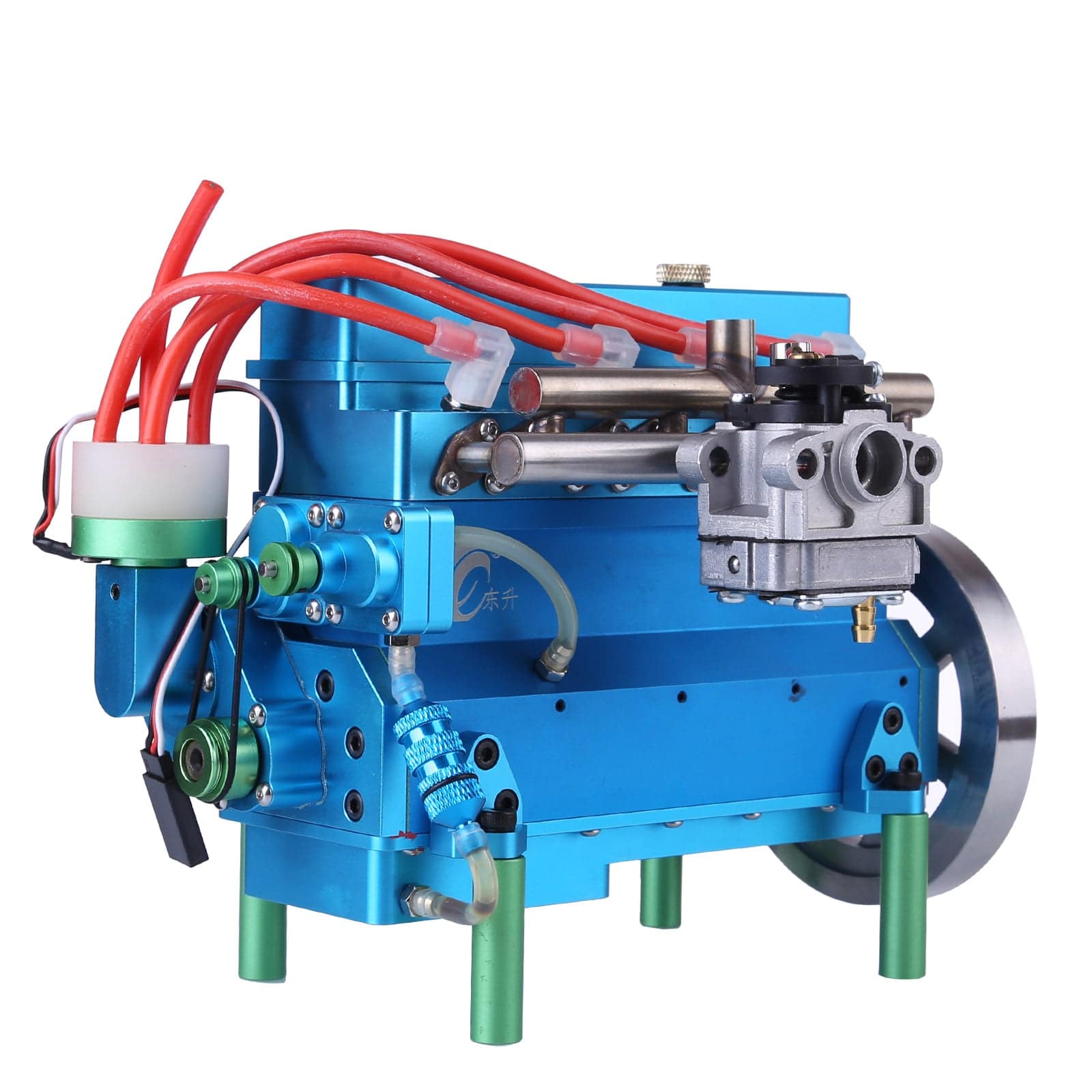 HelloWorld7-32cc Four-cylinder In-line Water-cooled Gasoline Engine for RC Car Ship