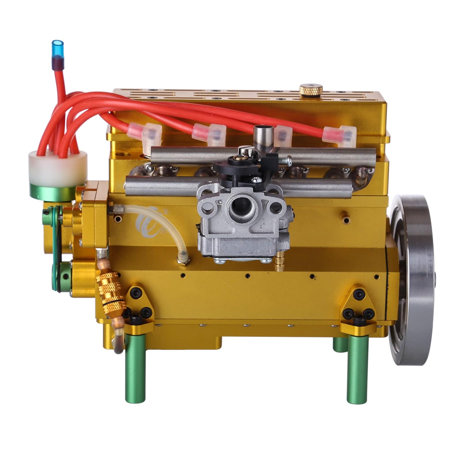 HelloWorld7-32cc Four-cylinder In-line Water-cooled Gasoline Engine for RC Car Ship