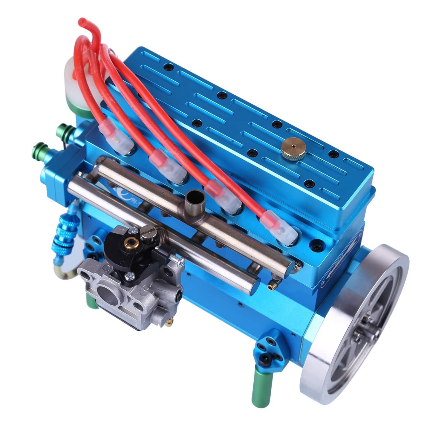 HelloWorld7-32cc Four-cylinder In-line Water-cooled Gasoline Engine for RC Car Ship
