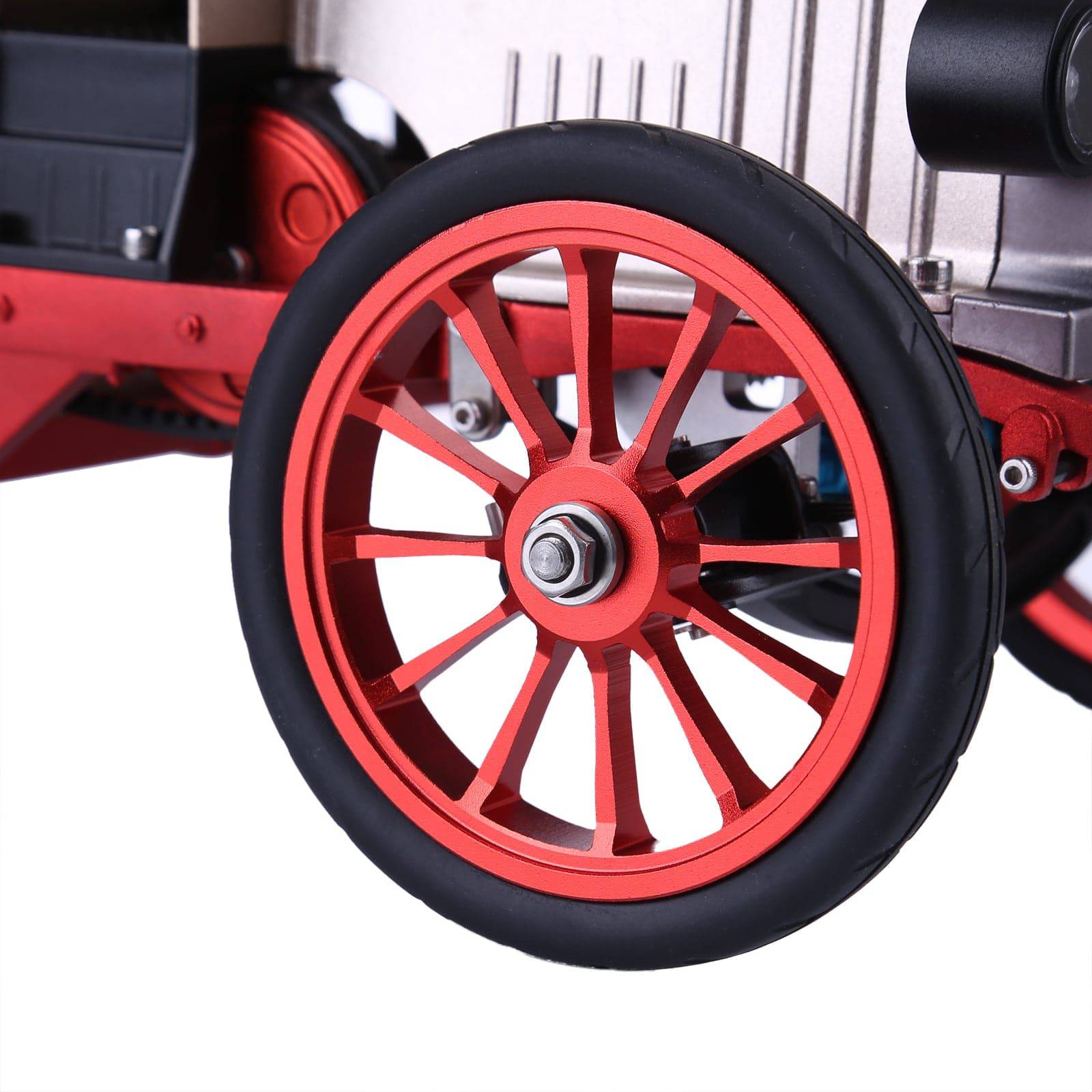 Teching Assembly Vintage Classic Car Metal Mechanical Model Toy with Electric Engine 310+pcs-helloworld7