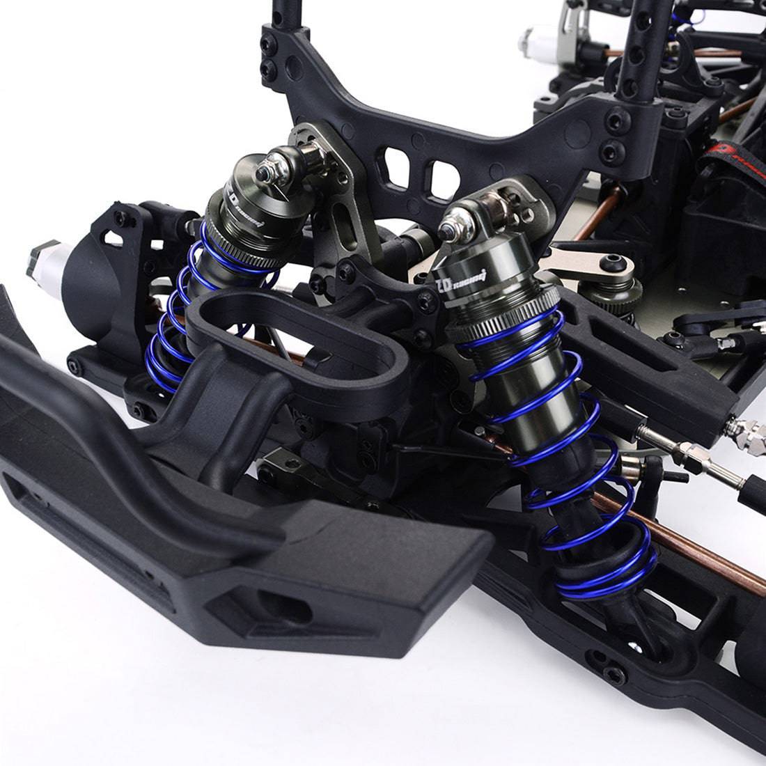 HelloWorld7-ZD Racing MT8 Pirates3 1/8 Scale 4WD DIY Monster Truck Kit Heavy Duty Metal Chassis for High Speed Bashing-helloworld7