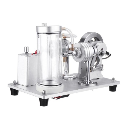 Transparent Combustion Chamber Hit and Miss Gas Engine Model Water Cooled STEM Physics Toy-helloworld7