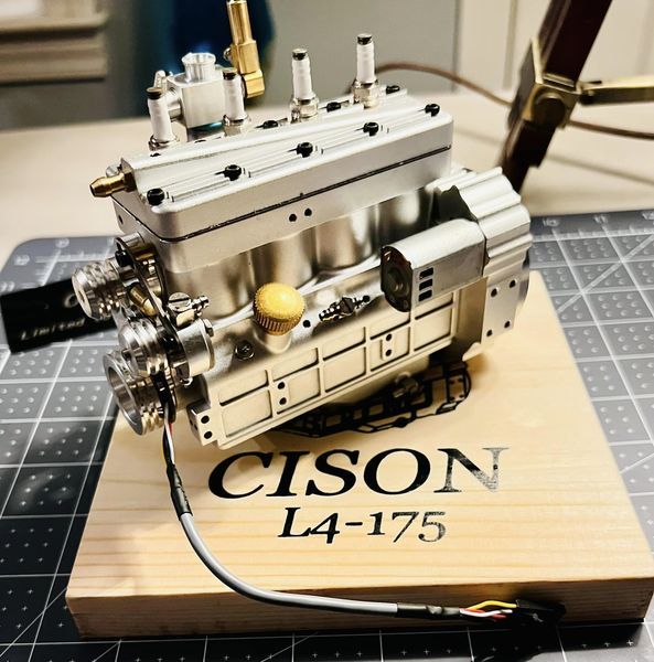 CISON FL4-175 17.5cc Flathead Inline 4 Cylinder 4 Stroke Gasoline Engine Model-helloworld7