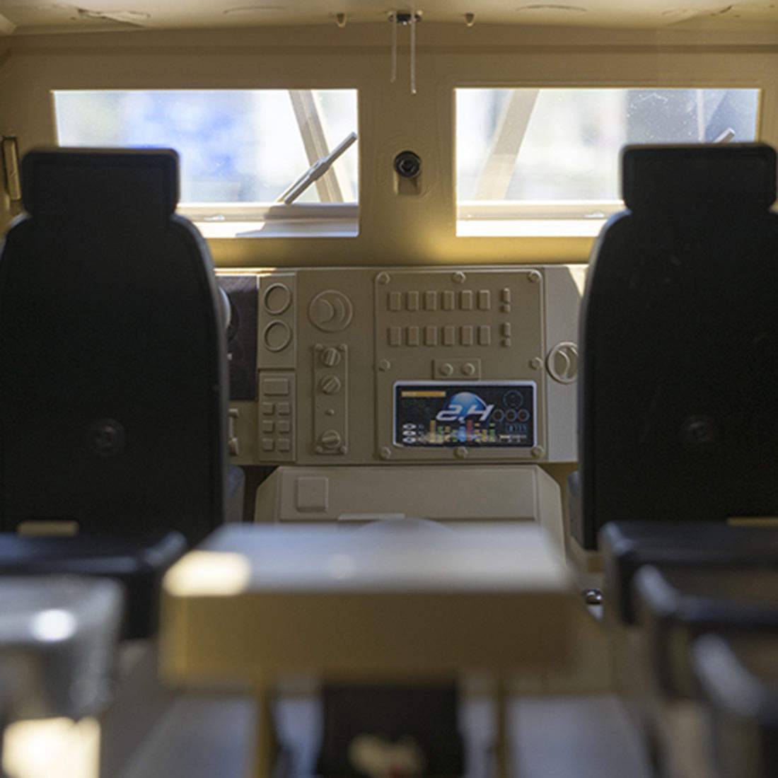 HelloWorld7-HG P602 Cougar 1/12 Scale 6WD RC Off-Road Military Truck 16CH High-Detail Model Vehicle