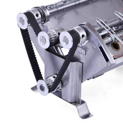 Metal V8 Electromagnetic Engine Model High Speed Solenoid Motor STEM Science Gift-helloworld7