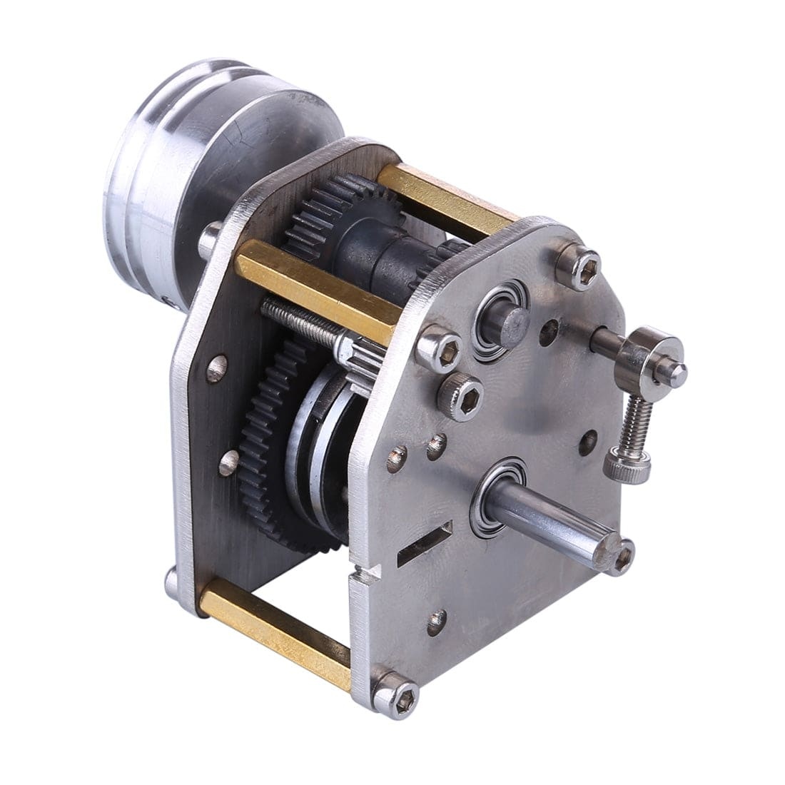 1/10 RC Car Metal Gearbox Transmission Kit with Mounting Rack & Threadlocker for Toyan FS-S100-helloworld7