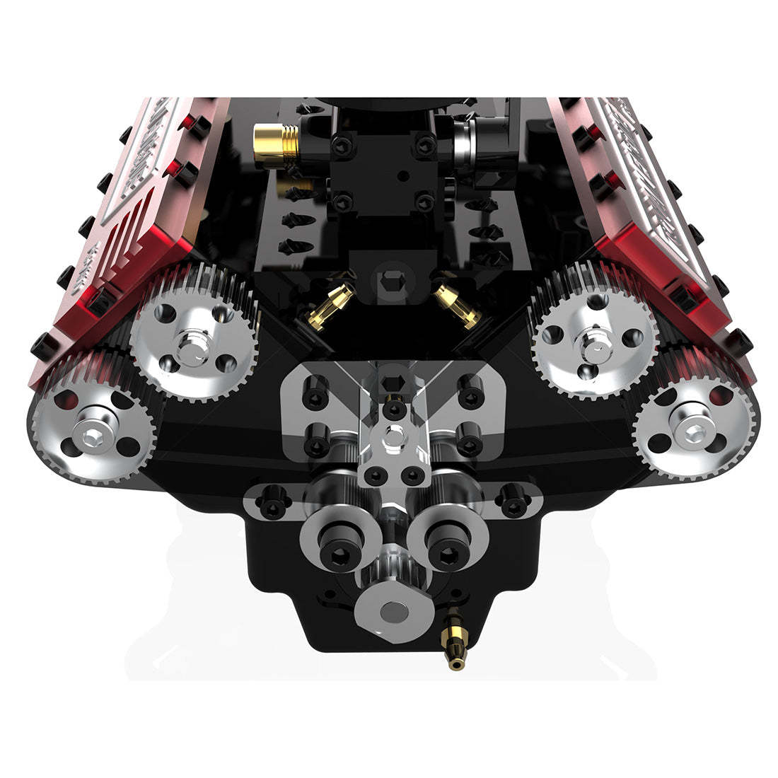 HelloWorld7-Toyan V8 FS-V800 28cc Engine RTR Nitro Engine Model Kits with Supercharger