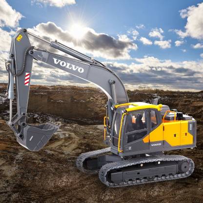 1/14 Scale RC Hydraulic Excavator Heavy Duty All Metal 24CH Construction Vehicle RTR Model-helloworld7