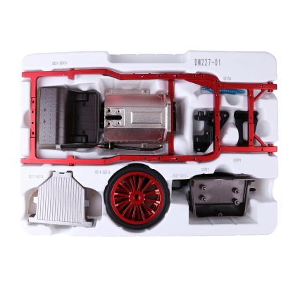 Teching Assembly Vintage Classic Car Metal Mechanical Model Toy with Electric Engine 310+pcs-helloworld7