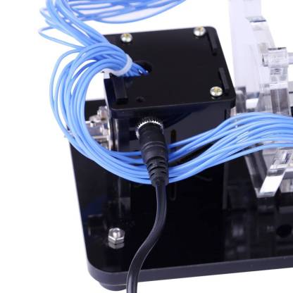 Stark V12 Electromagnetic Engine Model High Speed Hall Sensor Physics Science Toy-helloworld7