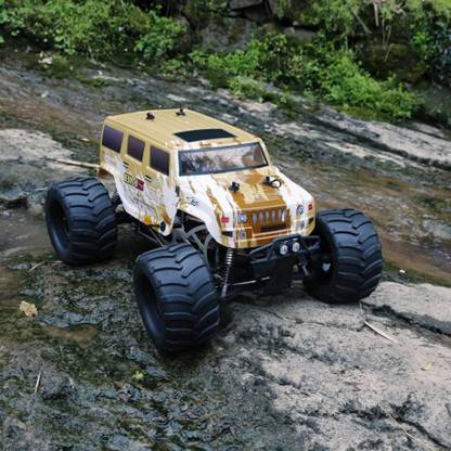 HelloWorld7-BM5 1/5 Scale Gas Powered RC Monster Truck 4WD 29cc Engine Off-Road RTR Vehicle