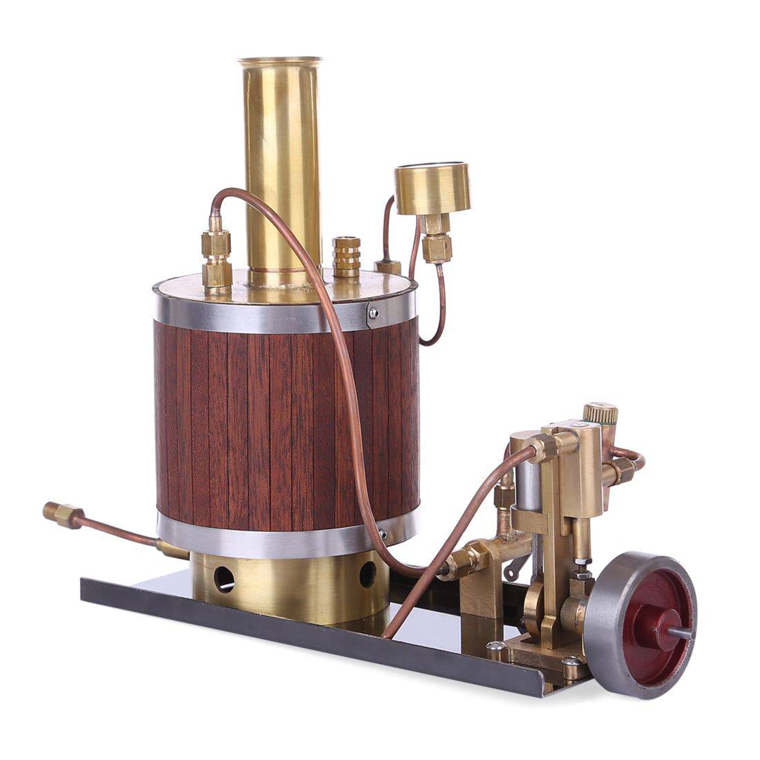 HelloWorld7-Mini Steam Engine Model with Boiler and Base Set Stirling Engine