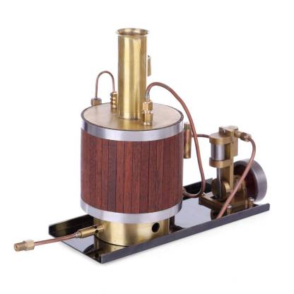 HelloWorld7-Mini Steam Engine Model with Boiler and Base Set Stirling Engine