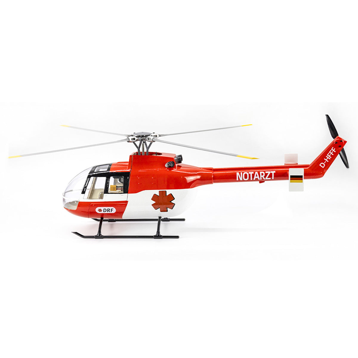 FLYWING BO105 470 Size Scale GPS RC Helicopter RTF H1 Flight Controller Brushless Motor-helloworld7