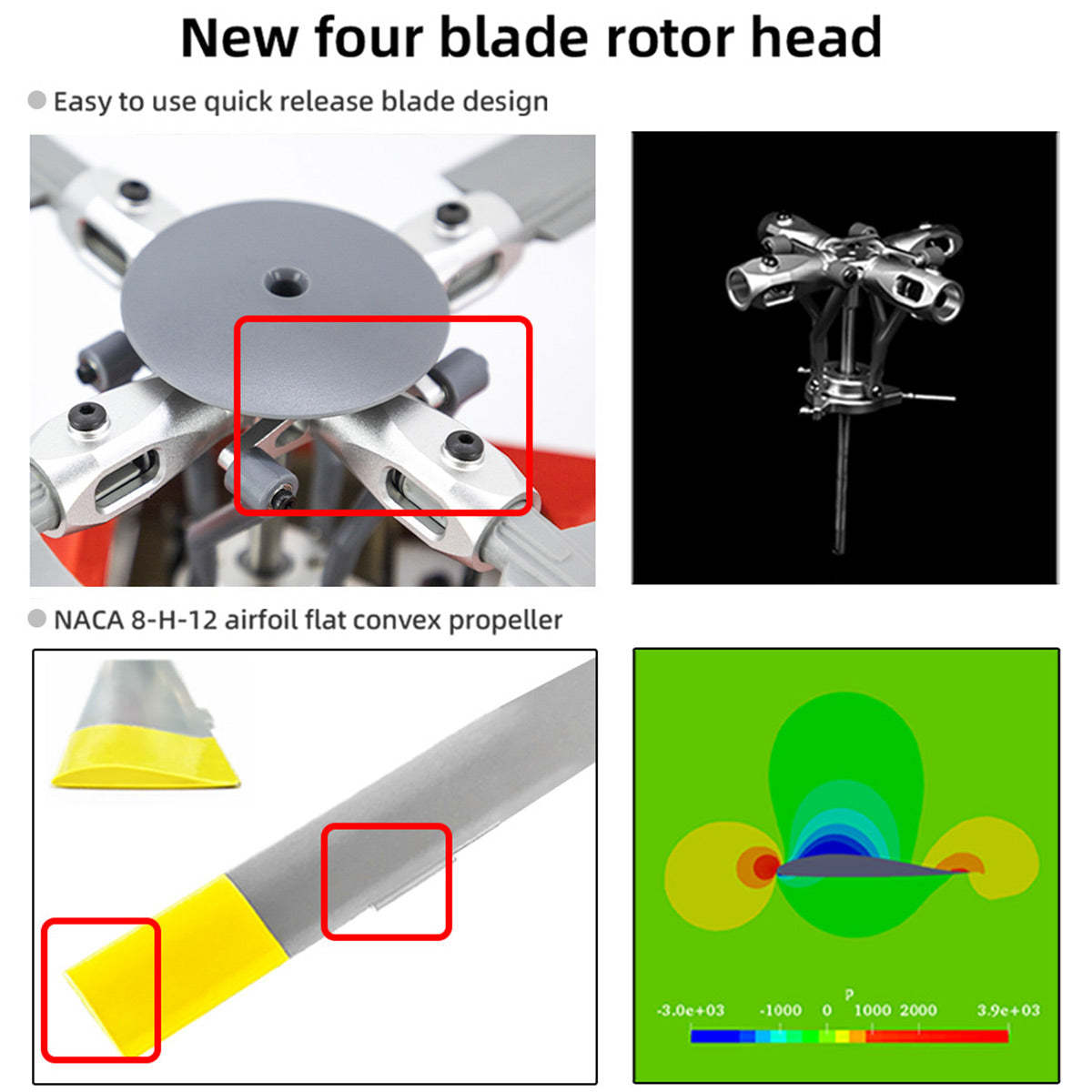 FLYWING BO105 470 Size Scale GPS RC Helicopter RTF H1 Flight Controller Brushless Motor-helloworld7