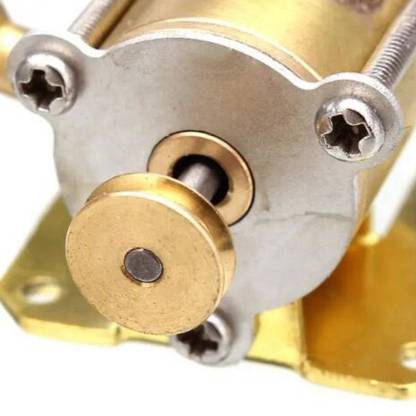 HelloWorld7-Mini Steam Engine High Speed Turbine Model DIY Project Part Science Toy