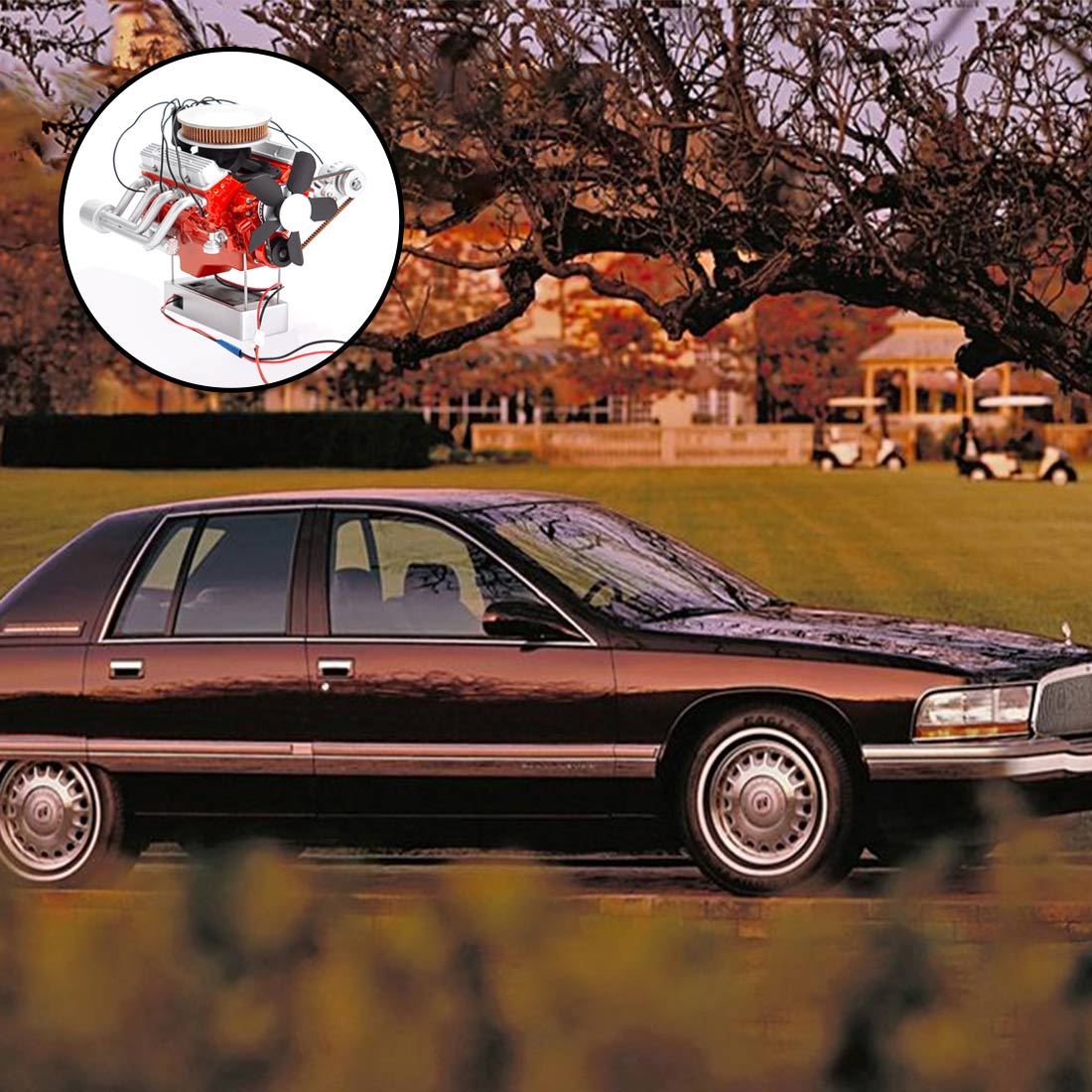 HelloWorld7-ENJOMOR 1/6 Scale Big Block V8 Engine Kits That Works Fully 3D Printed