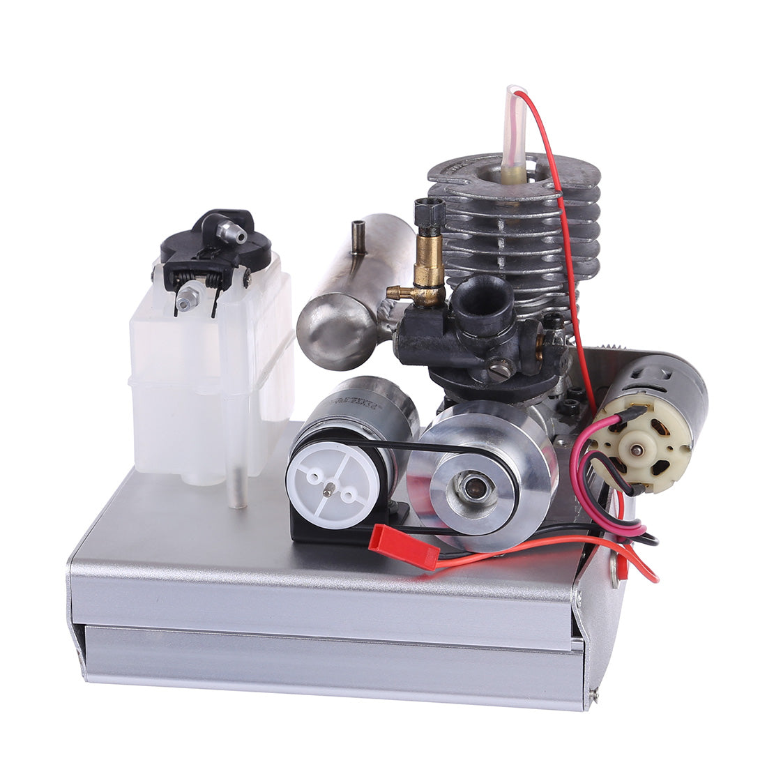 Level 15 Methanol Engine Modified Gasoline Generator Model Kit DIY 12V Electric Start-helloworld7