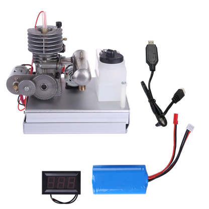 Level 15 Methanol Engine Modified Gasoline Generator Model Kit DIY 12V Electric Start-helloworld7