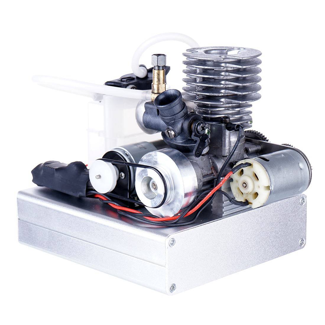 Custom Level 15 Methanol Engine Generator Model Kit DIY 12V Electric Start Physics Toy-helloworld7