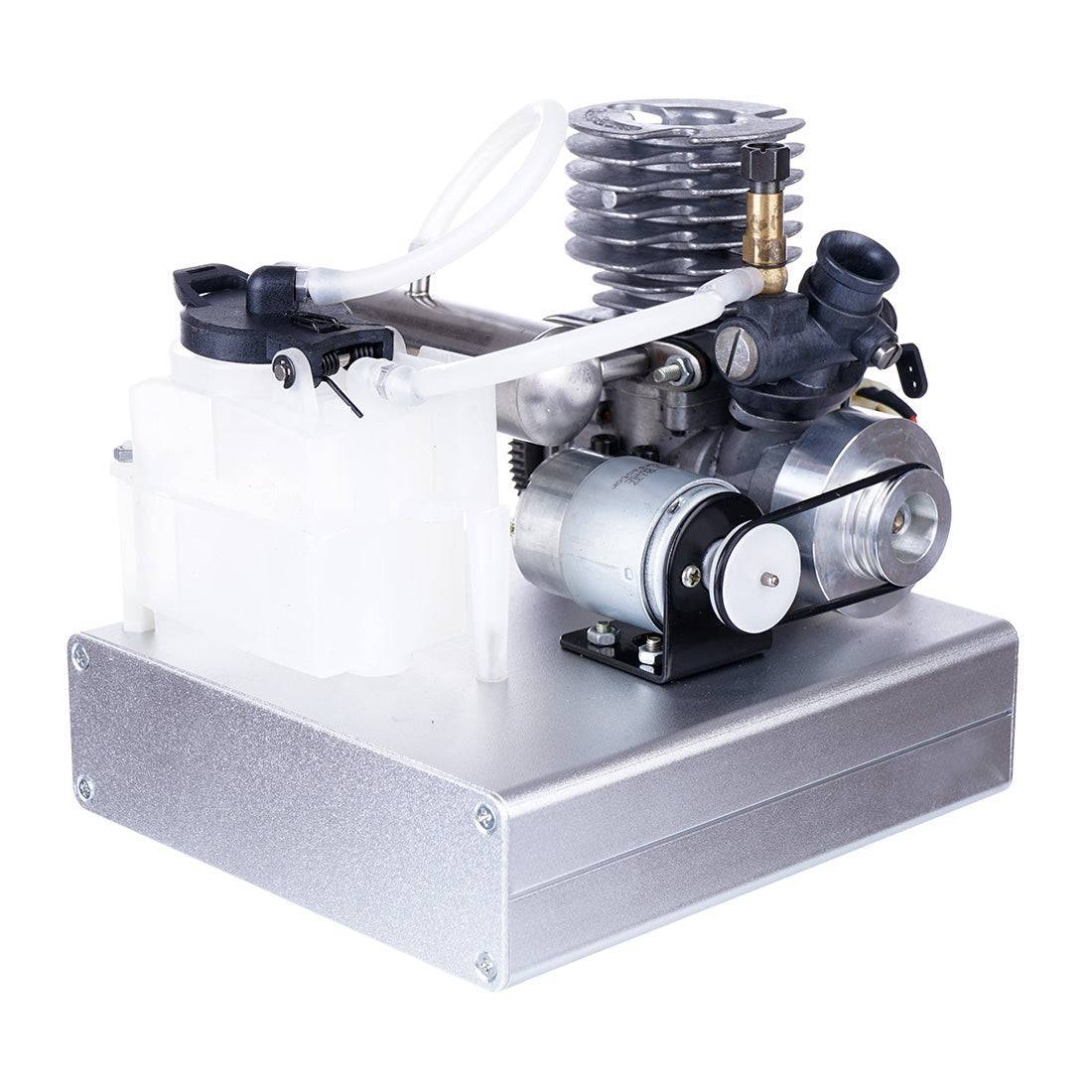 Custom Level 15 Methanol Engine Generator Model Kit DIY 12V Electric Start Physics Toy-helloworld7