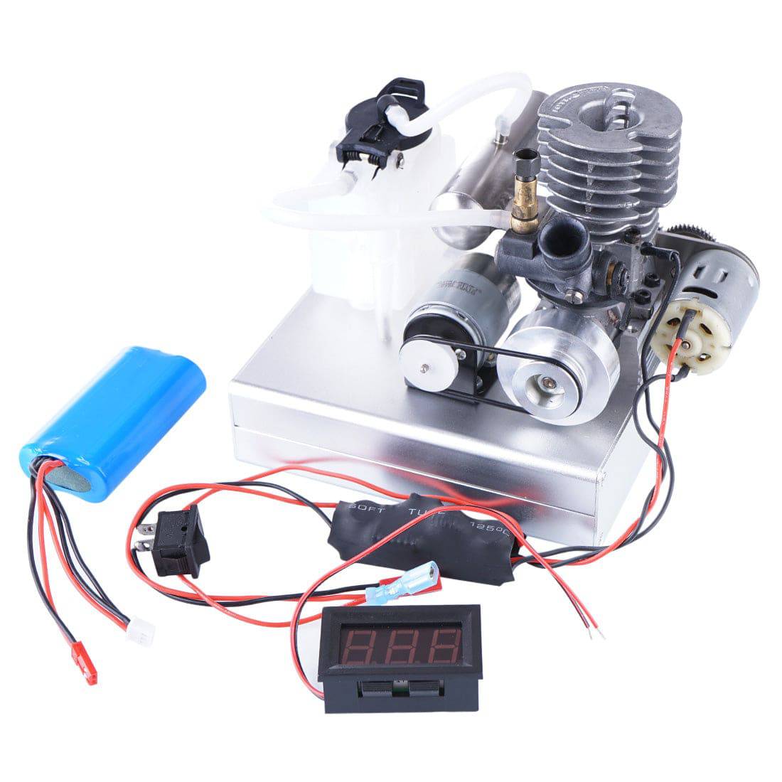 Custom Level 15 Methanol Engine Generator Model One-Button Start 12V DC Output