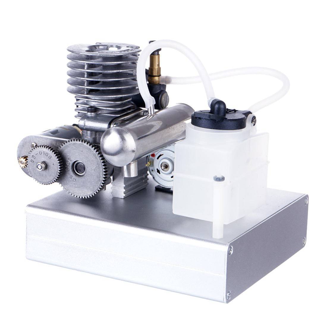 Custom Level 15 Methanol Engine Generator Model Kit DIY 12V Electric Start Physics Toy-helloworld7