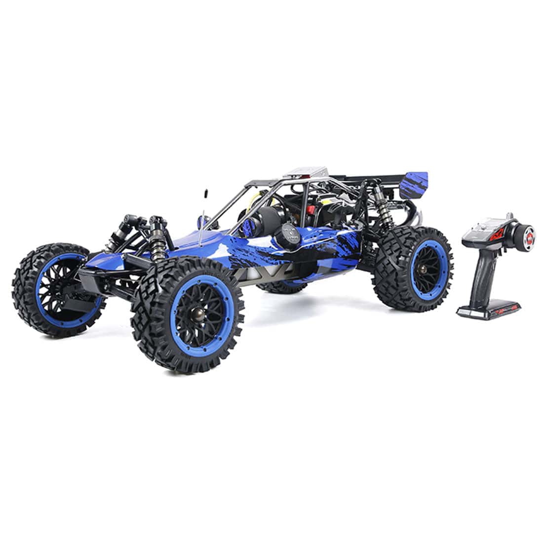 HelloWorld7-Rovan BAHA320 1/5 Scale 32cc Gas Baja Buggy Ready-to-Run - Blue