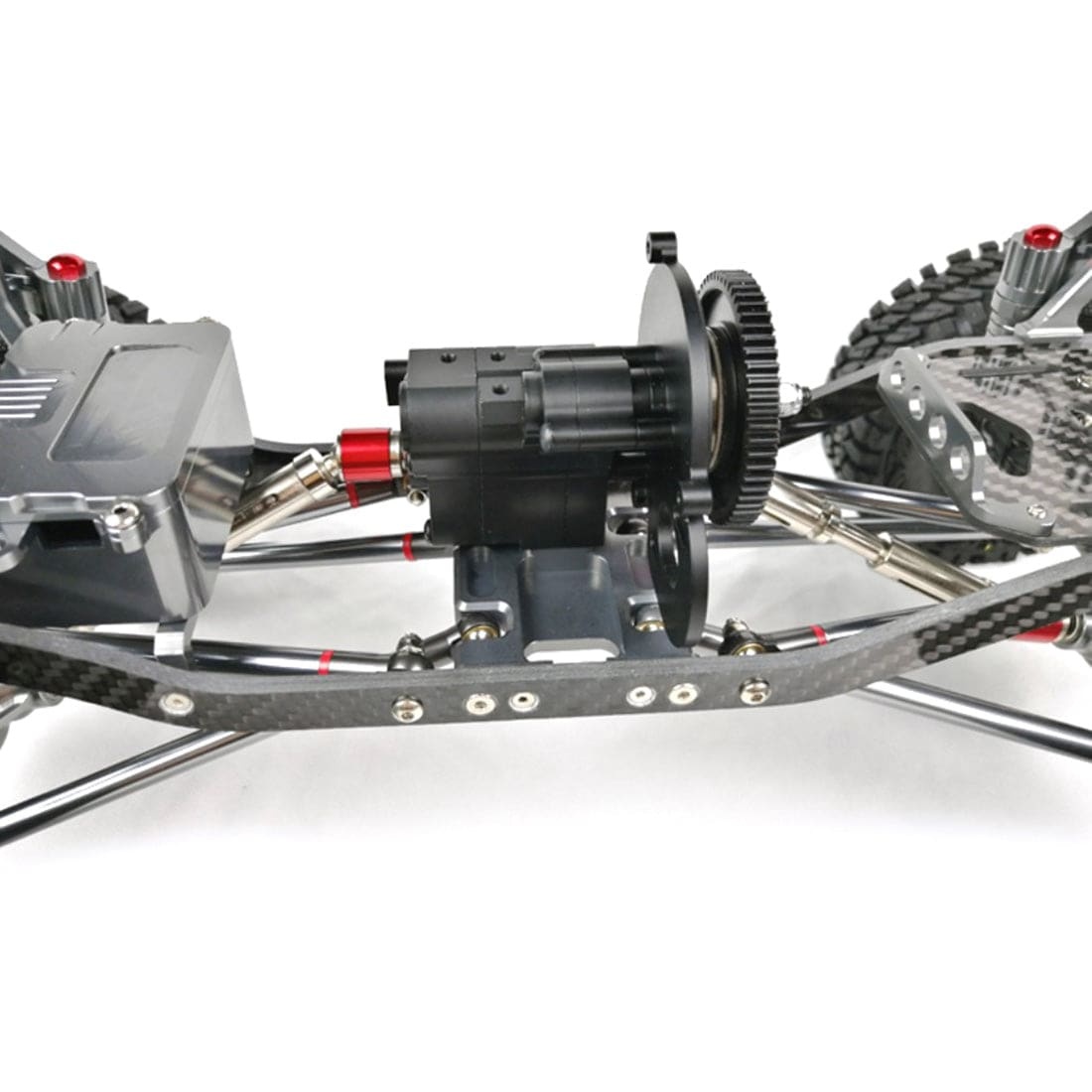 HelloWorld7-Modified  SCX10 1/10 RC Car 2.4G Electric 4WD Off-road Crawler Model Car