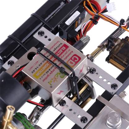 1/10 Scale Modified RC Car Chassis with TOYAN FS-S100G 4-Stroke Gasoline Engine One-Key Start