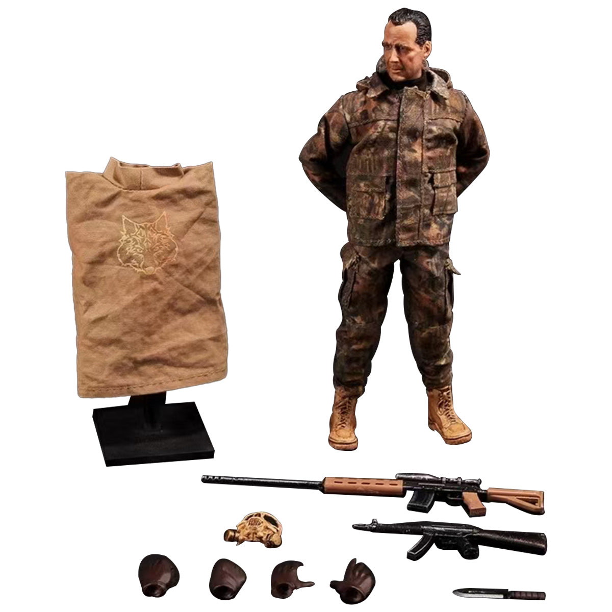 HelloWorld7-1/126 Scale RC Pilot Figure with Movable Joints for JCZK 300C PRO RC Helicopter