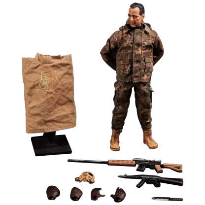 HelloWorld7-1/126 Scale RC Pilot Figure with Movable Joints for JCZK 300C PRO RC Helicopter