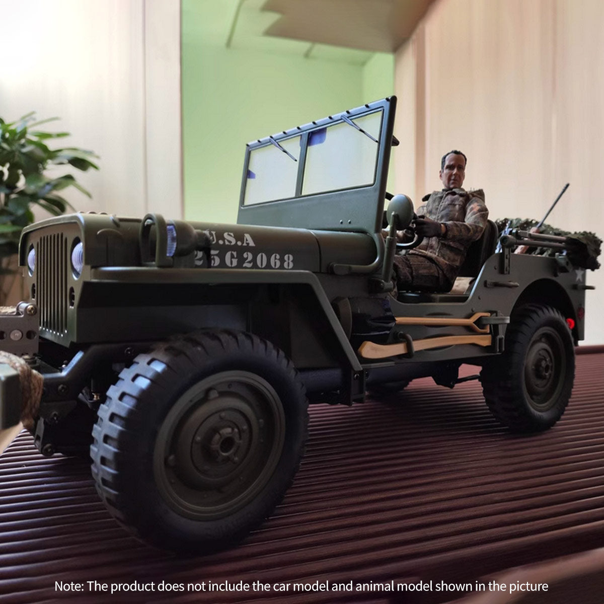 HelloWorld7-1/126 Scale RC Pilot Figure with Movable Joints for JCZK 300C PRO RC Helicopter