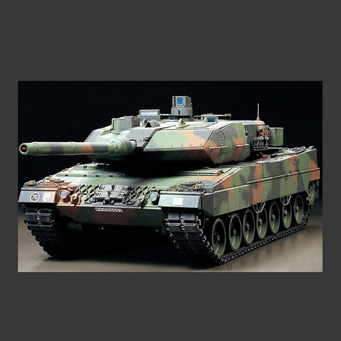 1/16 Scale German Leopard 2A6 RC Main Battle Tank Metal Ultimate Edition Smoke & Sound